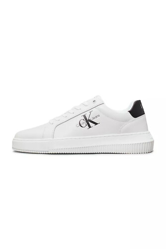 Erkek CHUNKY CUPSOLE MONO LTH Sneaker-Beyaz - 2