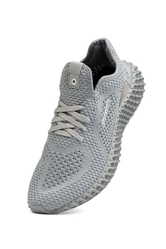 Erkek Sneaker Spor Ayakkabı-Pc-30679-Gri - 3