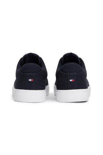 Erkek TH HI VULC LOW CANVAS Sneaker-Lacivert - 6