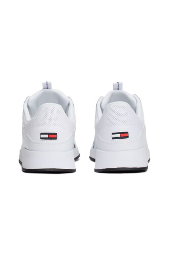 Erkek TOMMY JEANS FLEXI RUNNER Sneaker-Beyaz - 3