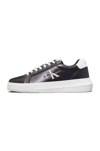 Kadın CHUNKY CUPSOLE MONO LTH WN Sneaker-Siyah - Calvin Klein