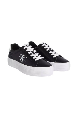 Kadın VULC FLATFORM LACEUP LTH Sneaker-Siyah - 3