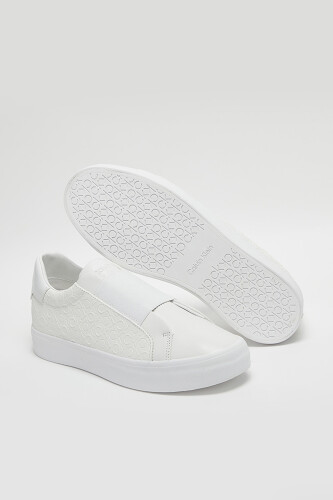 Kadın VULC SLIP MIX Sneaker Ayakkabı - Beyaz - Calvin Klein