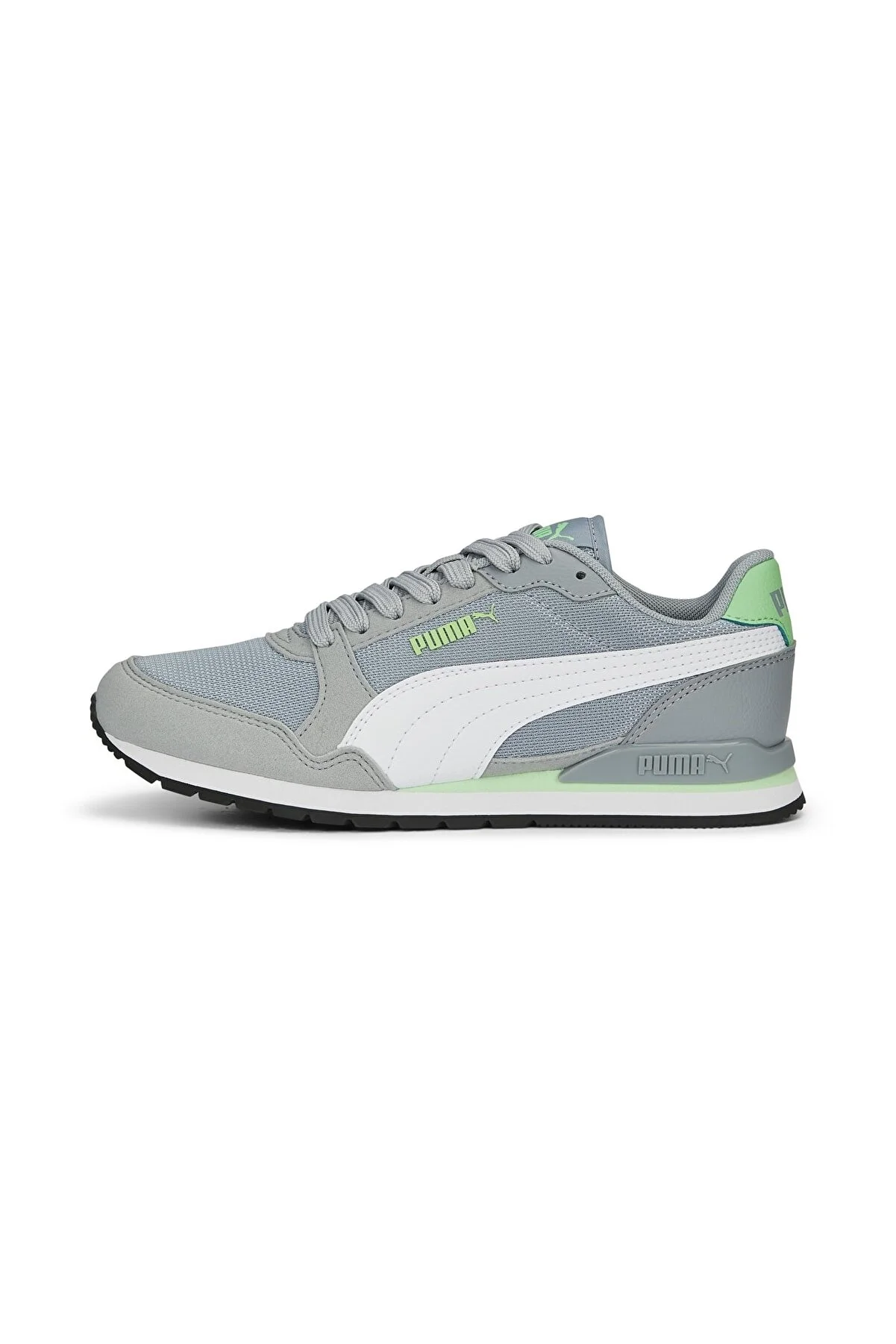 St Runner V3 Mesh Jr Kadın Spor Ayakkabı 385510-Gri - 2