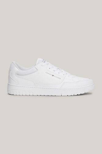 Erkek TH BASKET CORE LEATHER ESS Sneakers - Tommy Hilfiger